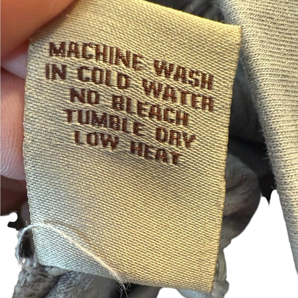 XCVI Gray Cargo Pocket Stretch Pants Women’s Small Textured Honeycomb Pull-On S - Picture 8 of 13